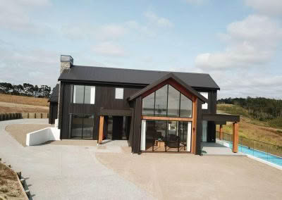 Weiti Bay Home Build Rear